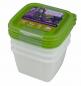 Mobile Preview: Gies greenline-Tiefkühlboxen Set 4 x 0,5 Liter