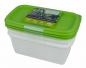 Preview: Gies greenline Tiefkühlboxen Set 3 x 0,75 Liter, BPA-frei