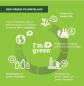 Mobile Preview: Gies greenline Salatschüssel 100% recyclebar