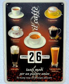 Endlos-Kalender That's Italia "il Caffè"