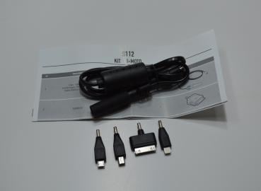 Givi S112 Kabelsatz mit allen standard USB-Steckern