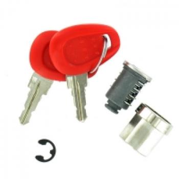 Givi Z661 Ersatzschloss 2 Schlüssel - mit rotem Griff