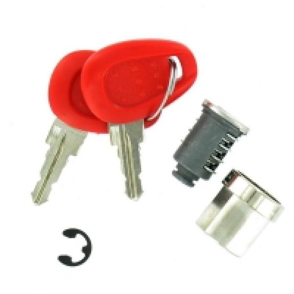 Givi Z661 Ersatzschloss 2 Schlüssel - mit rotem Griff