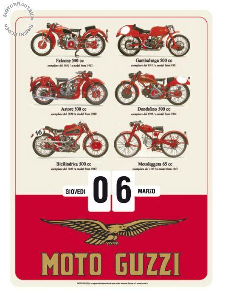 Endlos-Kalender Moto Guzzi "Modelli Storici"